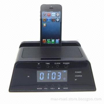 Bluetooth Charging Dock Speaker for iPhone, Samsung, HTC, iPad and all Android Phones and Tablets